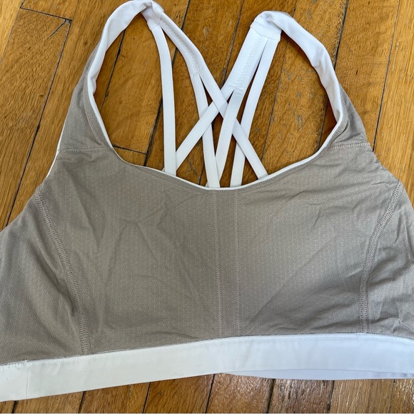 Lululemon White Sports Bra - Picture 6 of 7